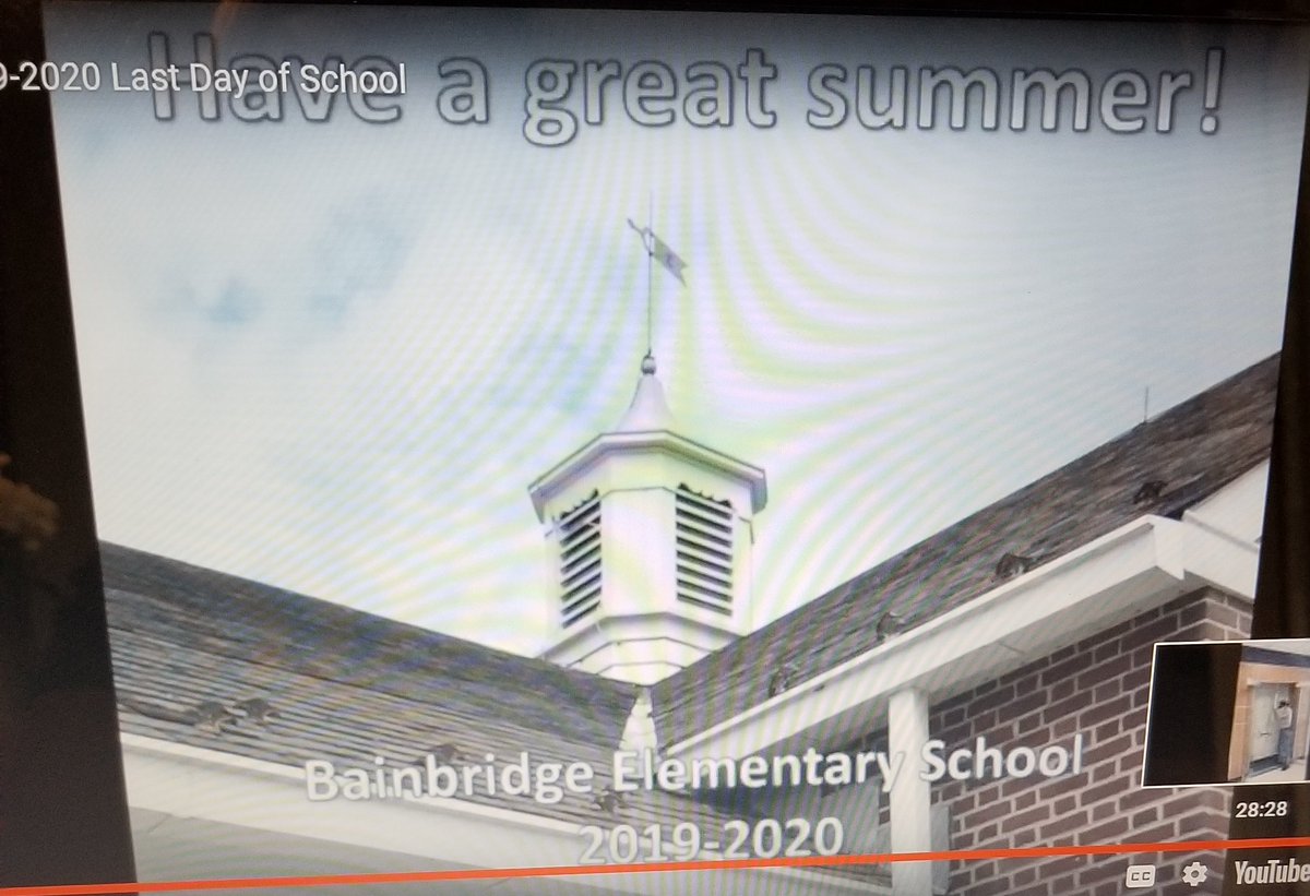 eleilous's tweet photo. What a great year it was despite ending by distance learning! We absolutely loved the end of the year video & the Bainbridge Bell passing! #EASD #Bainbridgeproud #distancelearning #onto2ndgrade https://t.co/sv3nEX6akF