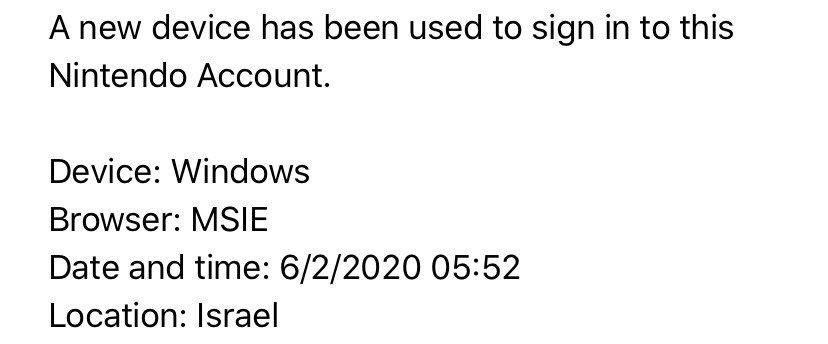jewellenos's tweet photo. To whoever was trying to use my Nintendo account in Israel: 👁👄👁 …whore 🤡 https://t.co/fegzmAPjPG