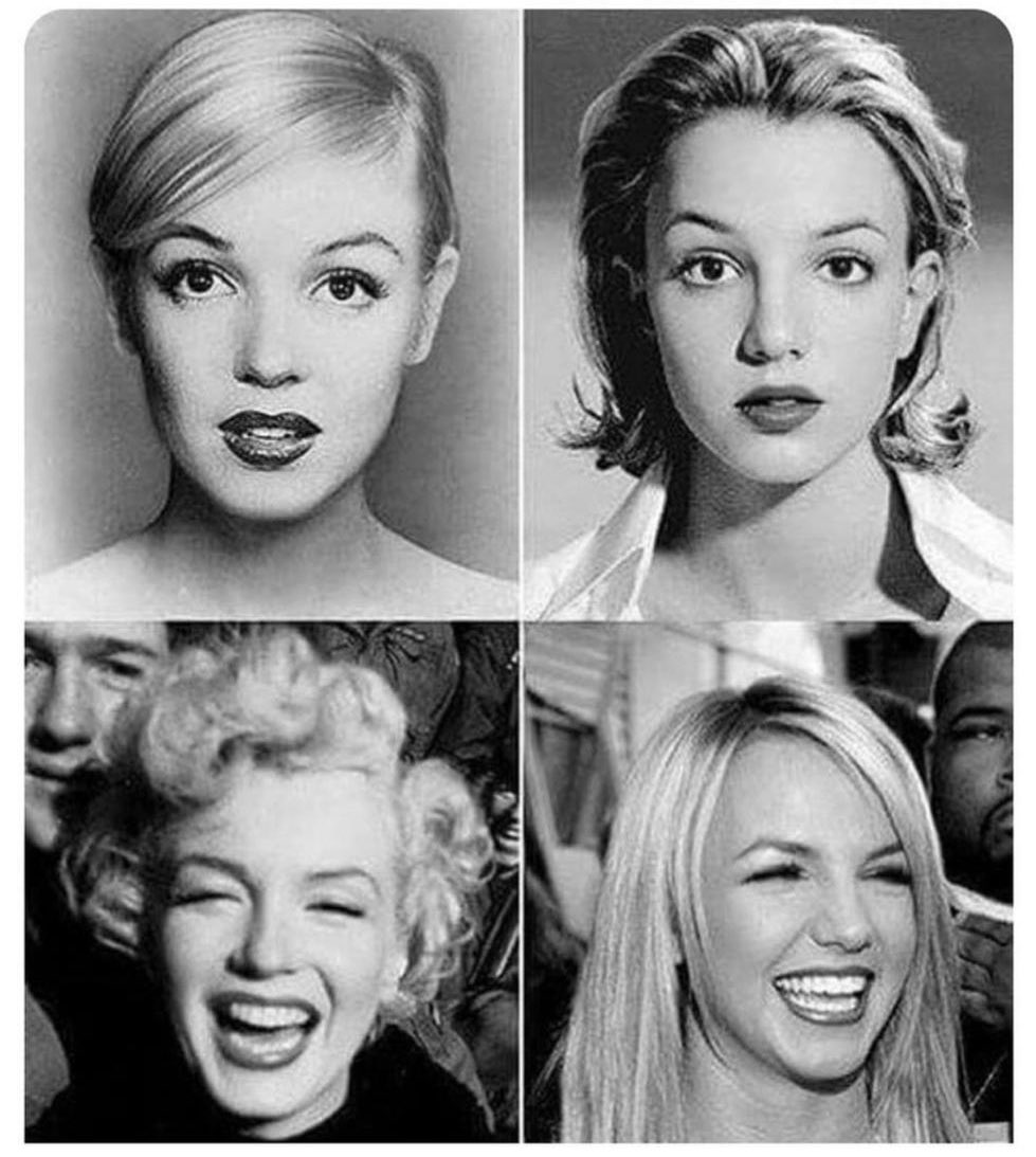 ¿Sabías que Britney Spears y Marilyn Monroe son primas? 😲