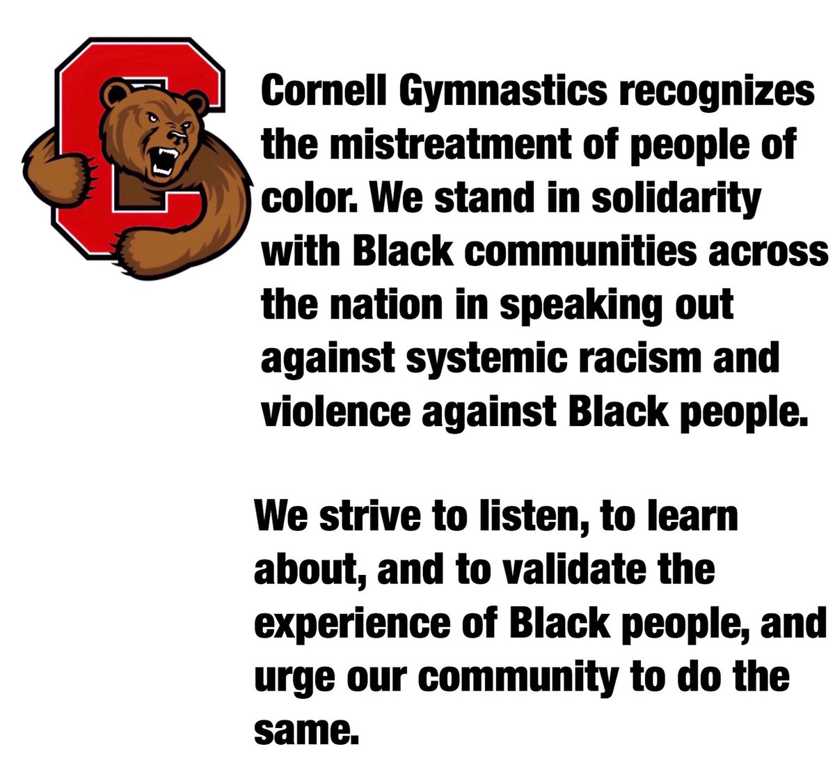 We stand with you. #BlackLivesMatter