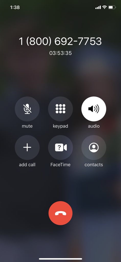 Dmkuder's tweet photo. AFTER ALMOST 4 HOURS ON HOLD I WAS TOLD THAT A SUPERVISOR CAN NOT BE REACHED. IT JUST RINGS AND RINGS.THIS IS UNBELIEVABLE. THIS IS MY 4TH CALL TO GET A SUPERVISOR IN THE LAST 6 DAYS. WHERE IS YOUR CUSTOMER SERVICE @AppleSupport @Apple @tim_cook?😡😡😡😡😡😡😡😡😡😡😡 https://t.co/WqGfy2w3c0