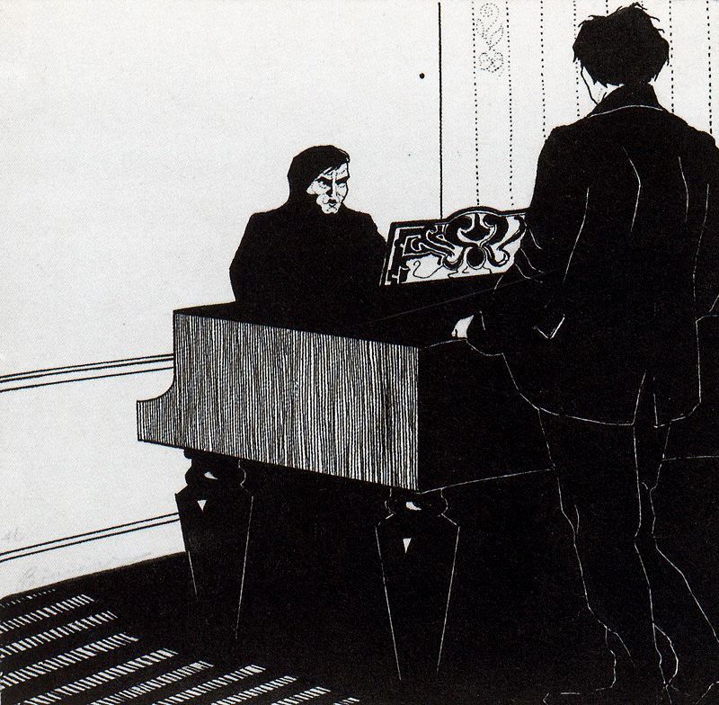Pianist and Listener, 1908, Umberto Boccioni