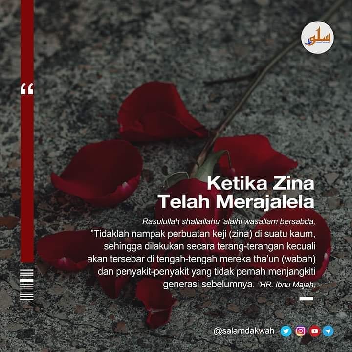Salamdakwah On Twitter Ketika Zina Telah Merajalela Beberapa Penyakit Ganas Akibat Zina Salah Satu Bukti Kebenaran Hadits Nabi Shallallahu Alaihi Wa Sallam Adalah Hadits Yang Menjelaskan Bahwa Apabila Tersebar Zina Secara Terang Terangan