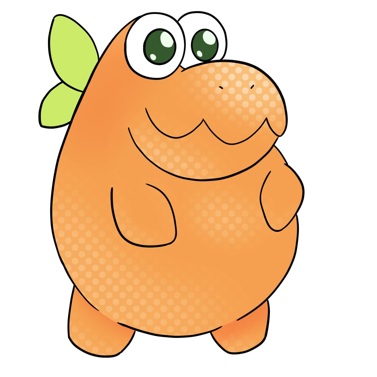 JoerillaMix's tweet photo. Here's Orto, the Orange Gator! 

His job is to add cuteness to a fitness app Snack Vick and I are forced to make for class :3 https://t.co/tSK7m1hCdC