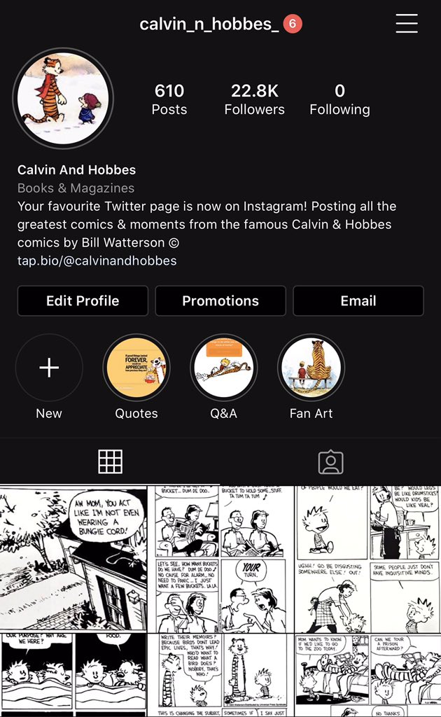If you have an Instagram account make sure to show us some love and follow @ calvin_n_hobbes_ so you never miss another #CalvinandHobbes  post again! Also, stay tuned for more exciting prizes and giveaways to come 👦🏼🐯 #letsgoexploring 

instagram.com/calvin_n_hobbe…