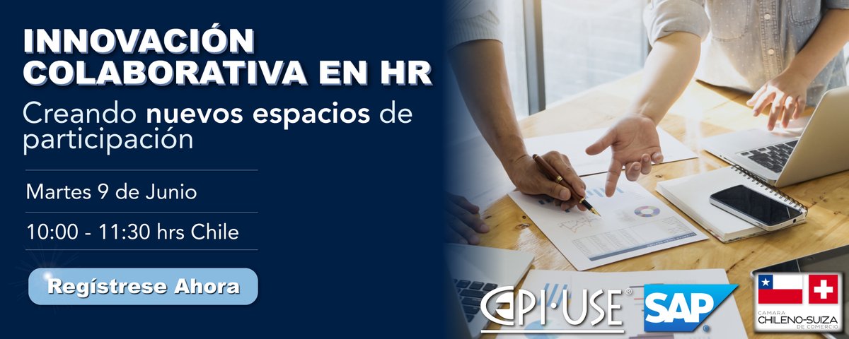epiuseperu's tweet photo. EPI- USE en conjunto con SGS y SAP, los invitamos a escuchar las oportunidades que encontraron en medio de la crisis mundial. Son soluciones innovadoras para el bienestar de los colaboradores de las organizaciones.

Regístrate en: https://t.co/DYux7PN9rH

#EPIUSE #SAP https://t.co/G50dm9fToy
