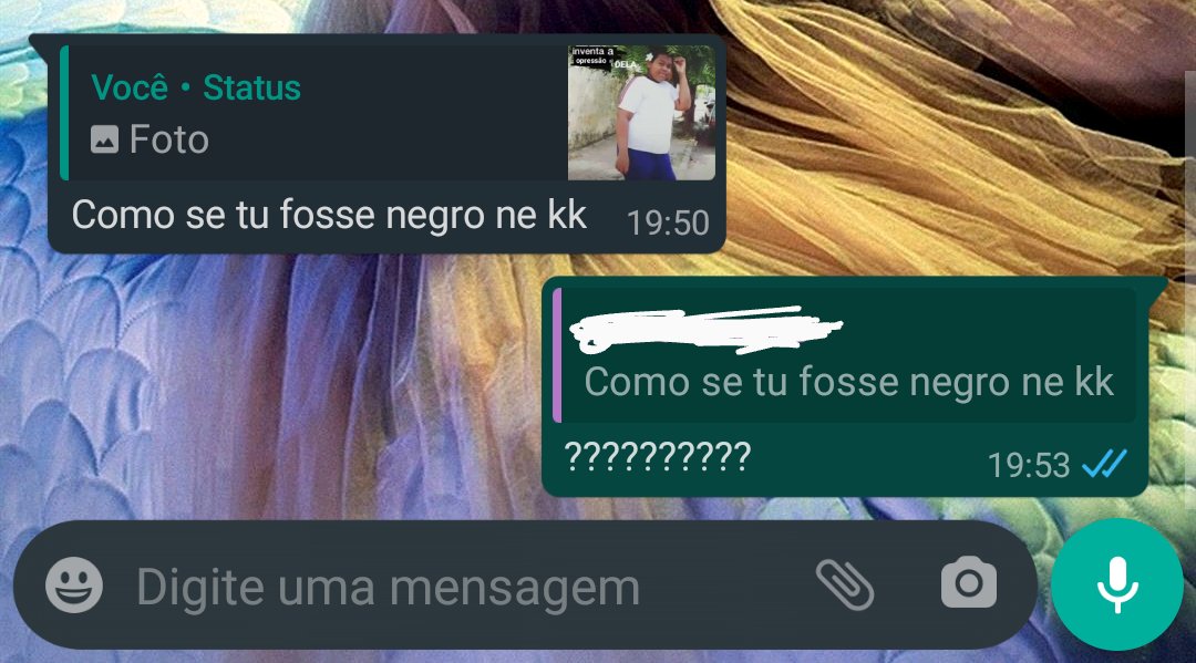 Tuliogmss's tweet image. Postei esse print no status hoje por conta dessa palhaçada da #whitesLivesMatter. Acabei de ser ensinado sobre a minha própria cor kkkkkkk, tô surpreso demais gente pq faz 18 anos que nasci e descobri hoje que eu sou branco kkkkkkk