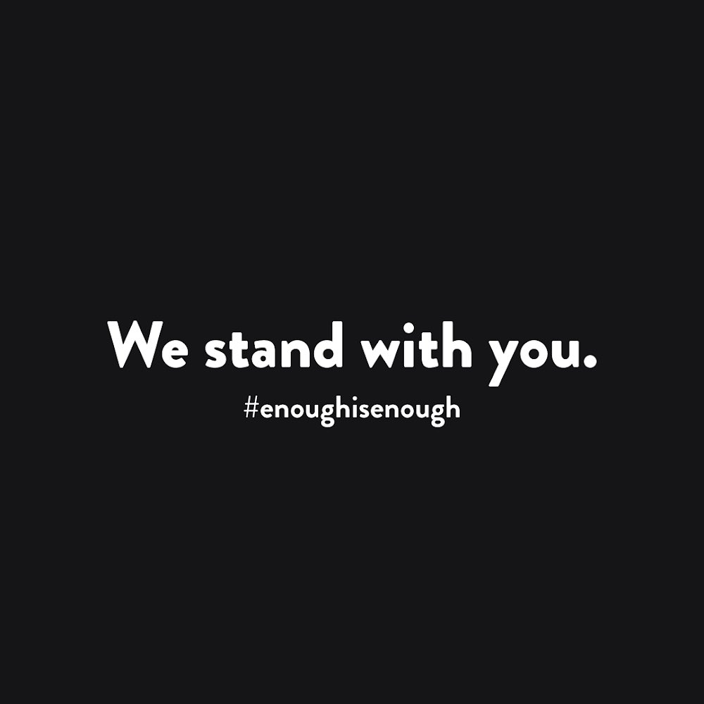 We stand with you. I hear you, I see you and know we have work to do. I’ll be outside Urban Roots tomorrow standing with our team as we shut down the restaurant and brewery from 12-3 to talk with our community. #blacklivesmatter #enoughisenough #sacramento #westandwithyou