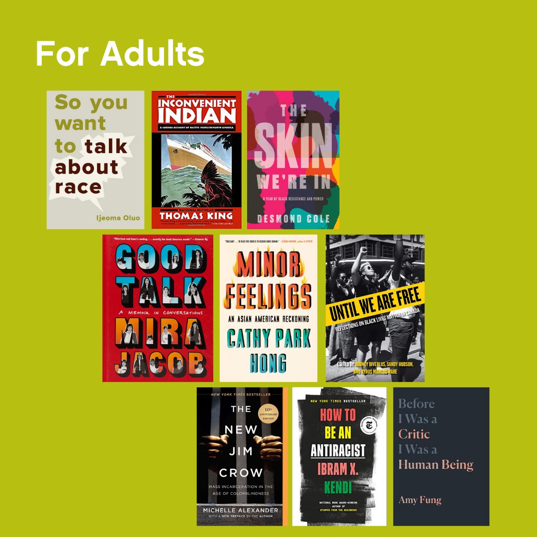 nvdpl's tweet photo. “Be compassionate. Lead with empathy, always. Keep learning and growing.”— Courtney Ariel @carielmusic

Stories help us learn, reflect &amp; support conversations about understanding. Here's some recommendations for books about race, injustice &amp; anti-racism: https://t.co/DliadAabQB https://t.co/rJYRlGjE6S