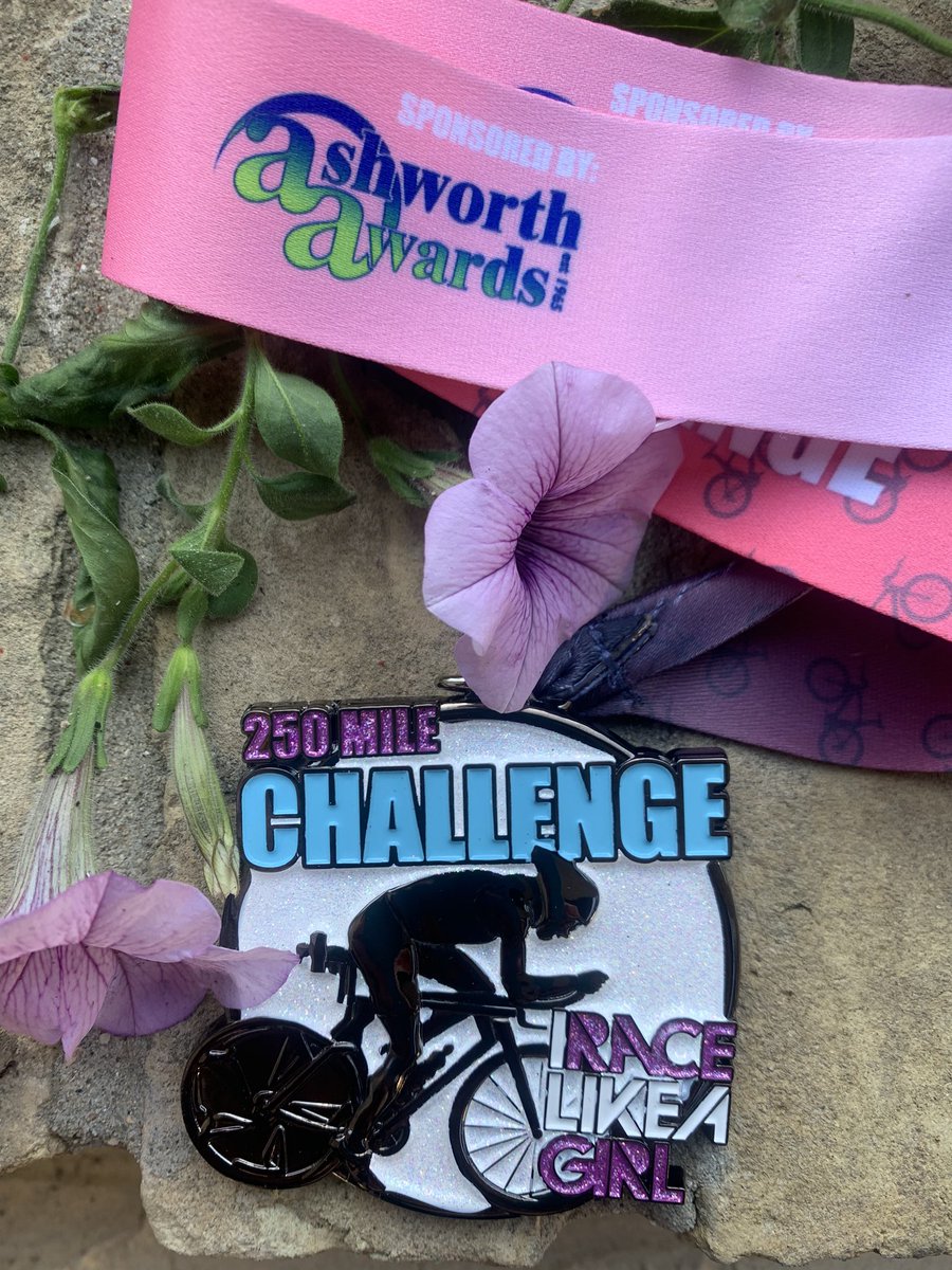 FrancieVWirkus's tweet photo. More glitter, less bitter!
Great @ashworthawards medal for competing 250 ride n run miles in 2 weeks
#iracelikeagirl #girlsgetgritty #agilelife #agilebettys #iracelikeagirl250 #KickAsh #bling #challenge #recovery #aloha #lei #moreglitterlessbitter https://t.co/ekJH5uaKKD