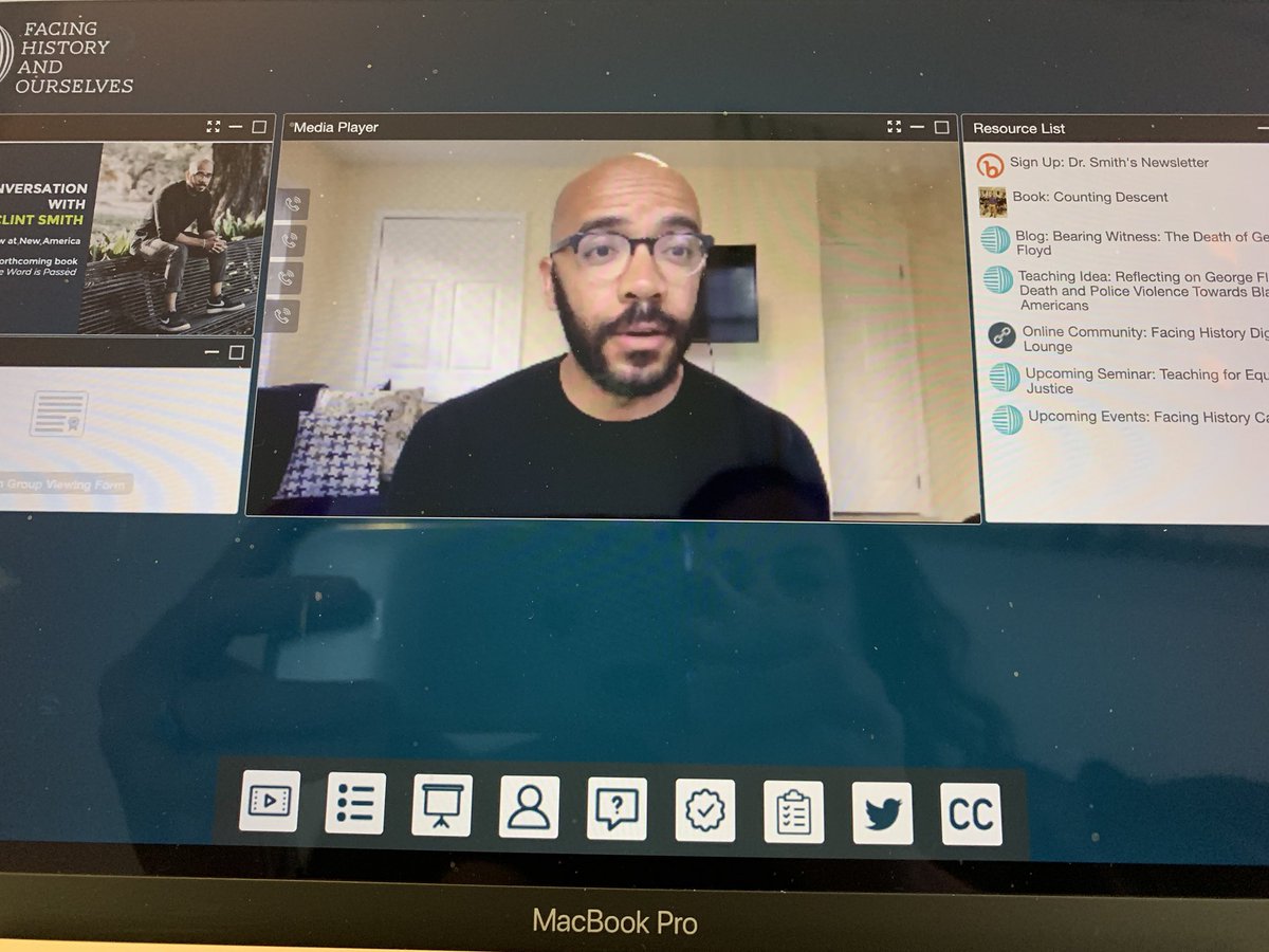 TinaPapazian's tweet image. I’ve been waiting for this all day!! 🙌@ClintSmithIII #FHOnline @facinghistory