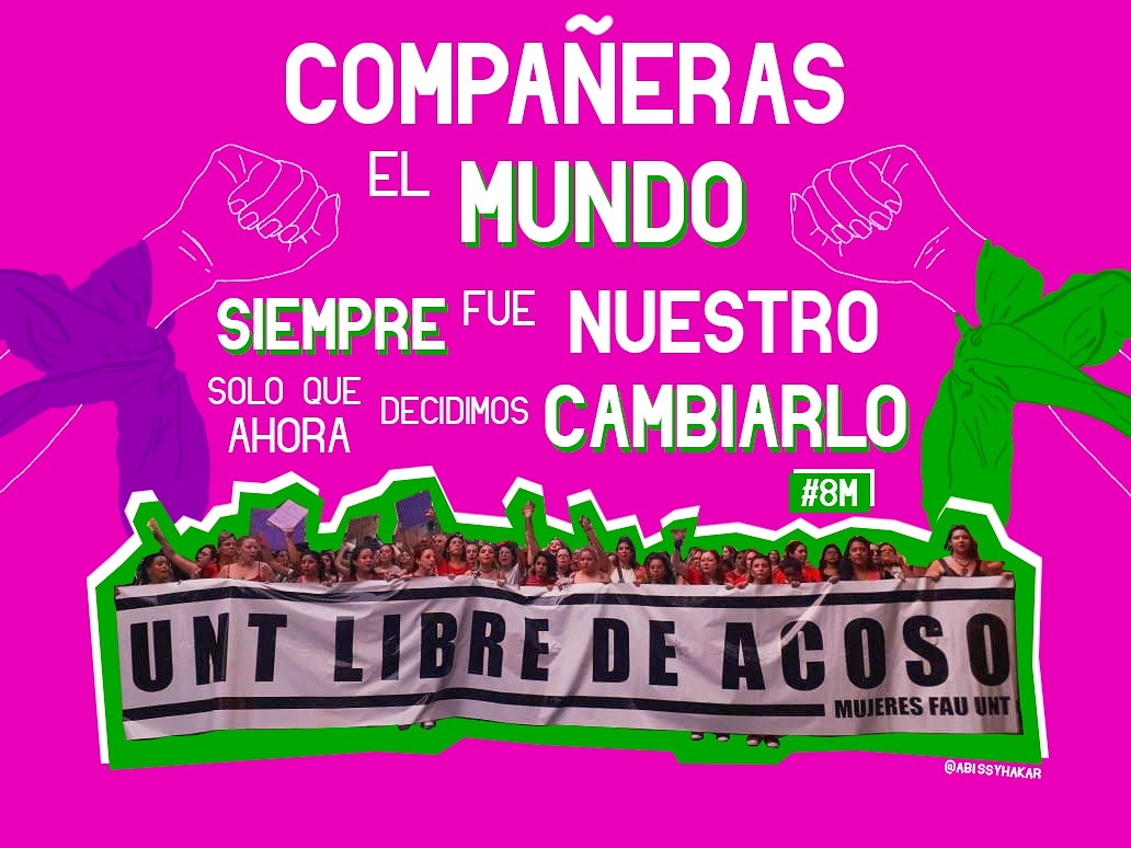 cef_derechount's tweet photo. Hoy se cumplen 5 años desde la primera marcha #NiUnaMenos 
Seguimos gritando porque no olvidamos a todas las víctimas de femicidios, transfemicidios y travesticidios. 
https://t.co/w1pCeYzTmq https://t.co/12TA8dML6V