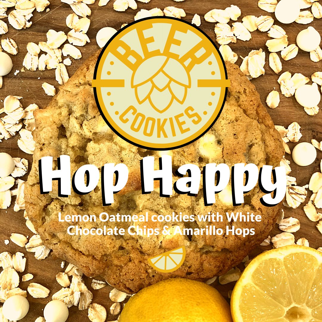 lakeannebrew's tweet photo. BEER COOKIES are back this week! Try the new Hop-Happy Lemon Oatmeal cookies with white chocolate chips – sweet and zingy with a bit of hoppy bitterness – yum! Open Thurs/Fri 4-7pm, Sat 10am-7pm, and Sun 12-5pm
.
.
#beercookies #bakingwithbeer #supportsmallbusiness #craftbeerlove https://t.co/sWMpFDXBGr