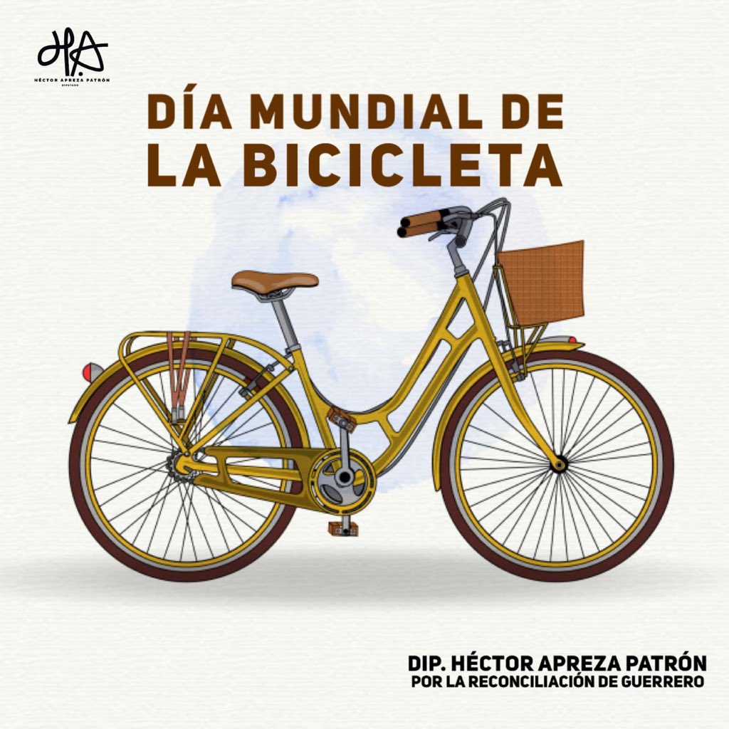 Conmemorar el #DíaMundialDeLaBicicleta tiene el objetivo de promover el uso de este medio de transporte sostenible, sencillo, económico, confiable, limpio y ecológico.
Además, es un buen deporte e implica beneficios para nuestra salud. #PorlaReconciliacióndeGuerrero
