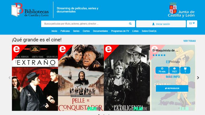 Educación JCyL (@educacyl) on Twitter photo Miles de libros y películas gratuitas, tanto en #eBiblio como en #Cinecyl 👇
ow.ly/TOAi50zWwGt Vía <a href="/culturacyl/">Cultura Castilla y León</a> Miles de libros y películas gratuitas, tanto en #eBiblio como en #Cinecyl 👇
ow.ly/TOAi50zWwGt Vía <a href="/culturacyl/">Cultura Castilla y León</a>