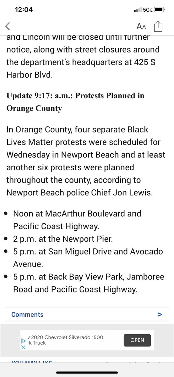 LA County issues a curfew for 9pm tonight and here’s a look at what’s happening in the OC.