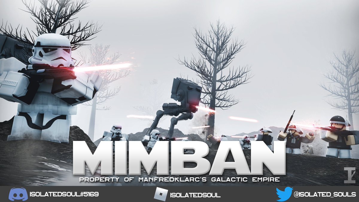Isolatedsoul On Twitter Battle Of Mimban Thumbnail For The Upcoming Game For Manfred S Empire Https T Co 8qelrwevm8 Robloxgfx Robloxdev Roblox Https T Co Hv3w9wcgop - the galactic empire roblox logo