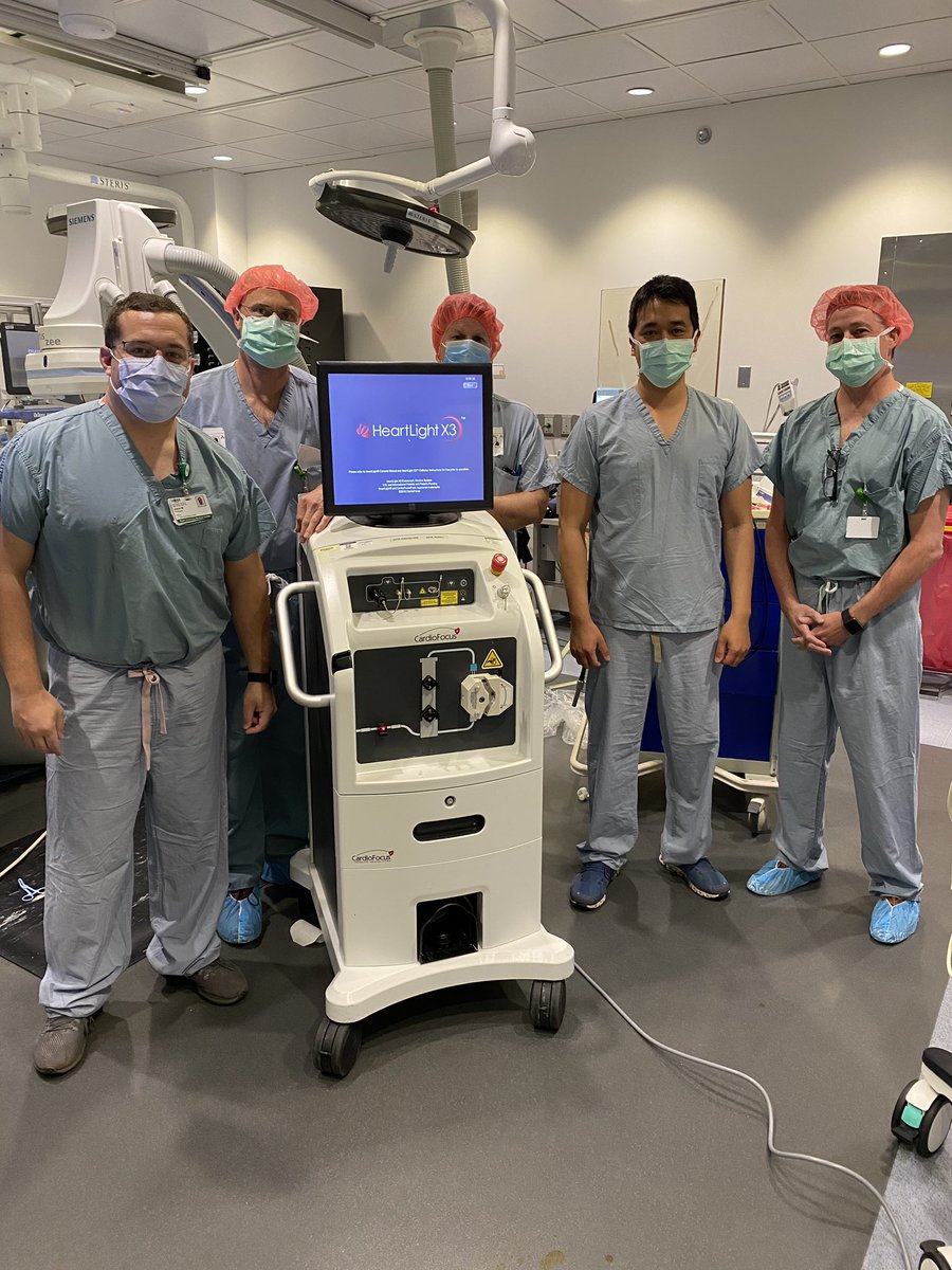 First case in the US using the new X3 CardioFocus laser system, by Henry Huang. <a href="/CardioFocusAF/">CardioFocus</a> <a href="/hhuang123/">Henry D. Huang</a> <a href="/RushMedical/">Rush University System for Health</a>