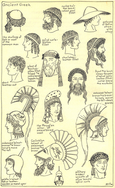 Elegant Ancient Greek Hairstyles