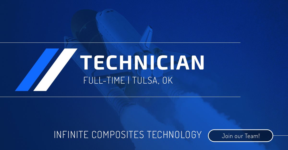 ICT is #hiring! We are looking for a #technician, starting July. If you are interested in pushing the limits with #pressurevessel #technology &amp; #Innovation. Talk to us! 

Details: buff.ly/3gUqlwi

#space #aviation #satellite #aerospace #launch #job #HIRINGNOW #careers