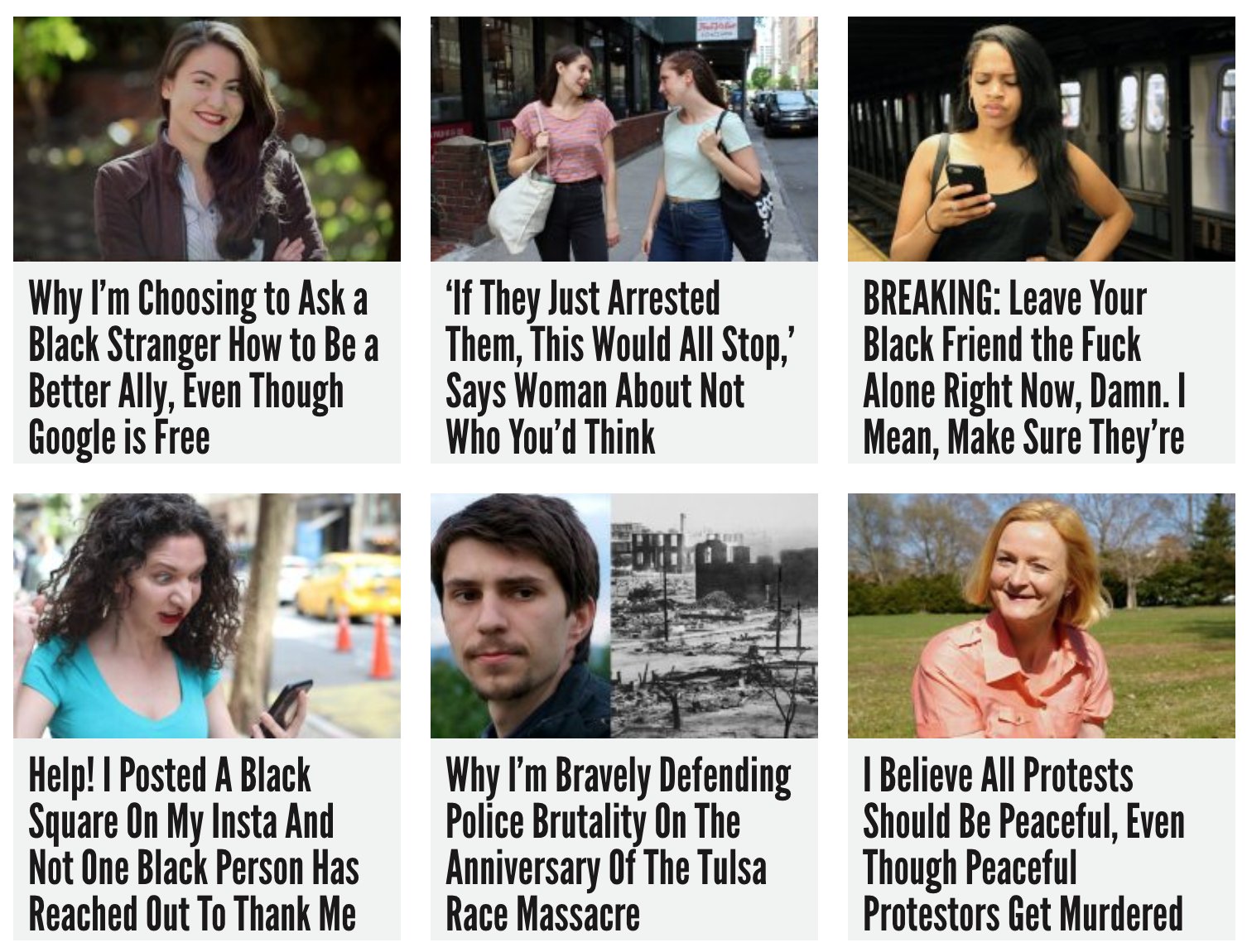 Megh Wright on X: good lord @casualafro is fucking crushing it over at  @reductress this week t.coz9FiUPnsUa  X