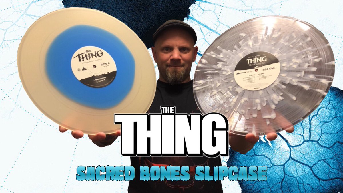 splatplastic's tweet photo. Tinman unboxes The Thing slipcase from @sacredbones and @waxworkrecords. Check it out on @youtube now 
#thething #sacredbones #waxworksrecords #outpost31 #johncarpenter 

https://t.co/GGym1Og7iA https://t.co/e7UT2Hc0k4