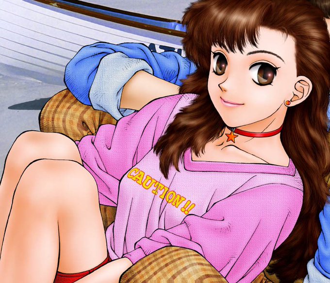 HDDバックアップの中で2番目に古いフォルダから発掘…ホントは恥ずかしいんだけど、ストレス解消サービス精神と露出癖が勝ってしまった現象発生中(^^;;
超古い絵その,24(一部再掲) 