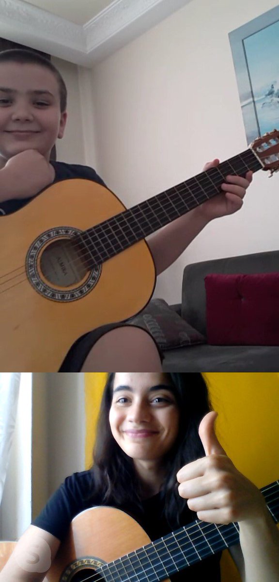 Seyit VATANSEVER (@seyitvatansever) on Twitter photo Bu zor günlerde çocuklarımıza online gitar eğitimi veren sevgili hocamız <a href="/nilaaygr/">Nilay GÜRE</a> ve bu imkanı sağlayan <a href="/NiluferBel/">Nilüfer Belediyesi</a> ‘e çok teşekkür ederiz. Bu zor günlerde çocuklarımıza online gitar eğitimi veren sevgili hocamız <a href="/nilaaygr/">Nilay GÜRE</a> ve bu imkanı sağlayan <a href="/NiluferBel/">Nilüfer Belediyesi</a> ‘e çok teşekkür ederiz.