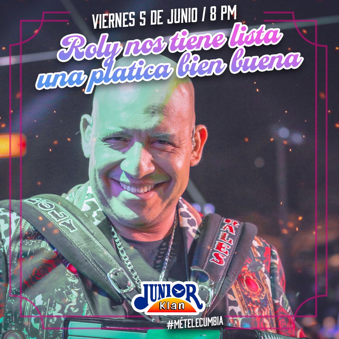 OfJuniorKlan's tweet photo. El próximo viernes el buen Roly va a estar en Facebook Live para echarse una platicada con ustedes 🙌🏼, ¡Los esperamos compadres! 😁 https://t.co/AwMFlzMh4t