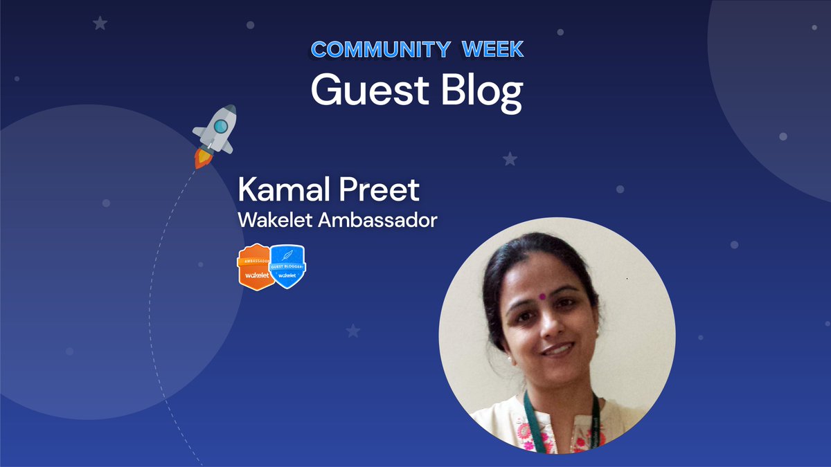 wakelet's tweet photo. Community Week Blogπππ
Special thanks to @dpskamal for this inspiring blog! She shares her brilliant ideas for engaging students remotely, through interactive & collaborative waysπ
Read it here!
https://t.co/QAS8O3uBnx
#WakeletCommunityWeek https://t.co/PdSajTsAe2