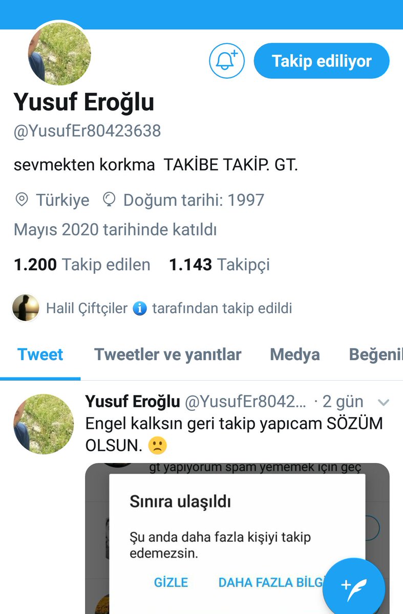 👈👈👈Yeni hesabım.
Eski hesap kapandı.👇👇👇