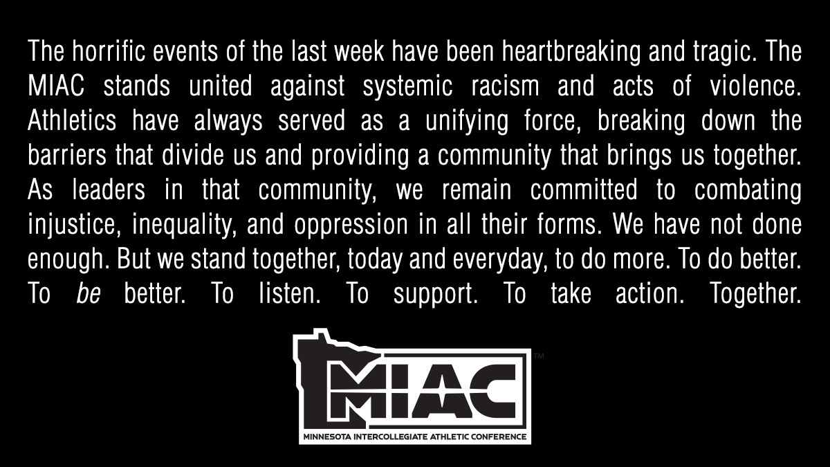 SMUWHockey's tweet photo. We are aware we have a lot of work to do. To Listen. To Read. To Learn. To Do Better. To Be Better. Together. 🖤🖤 @MIACathletics https://t.co/EUEmgyrEeT