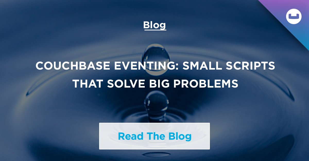 couchbase's tweet image. In some cases, #Eventing can act as a drop of oil to needed “free up” the moving parts of your #applications. Take a peek at our #Couchbase #blog to see how! bit.ly/36QFGJu