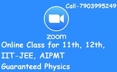 BusinessPromo2's tweet image. Guaranteed Physics started Online Physics Classes for those students who stay home during Covid-19 Pandemic. 
You can also join class in Patna after Lockdown. 
Call 7903995249 for more information. 
#Patna #Physicsclass #coaching #zoomclass #BiharFightsCorona