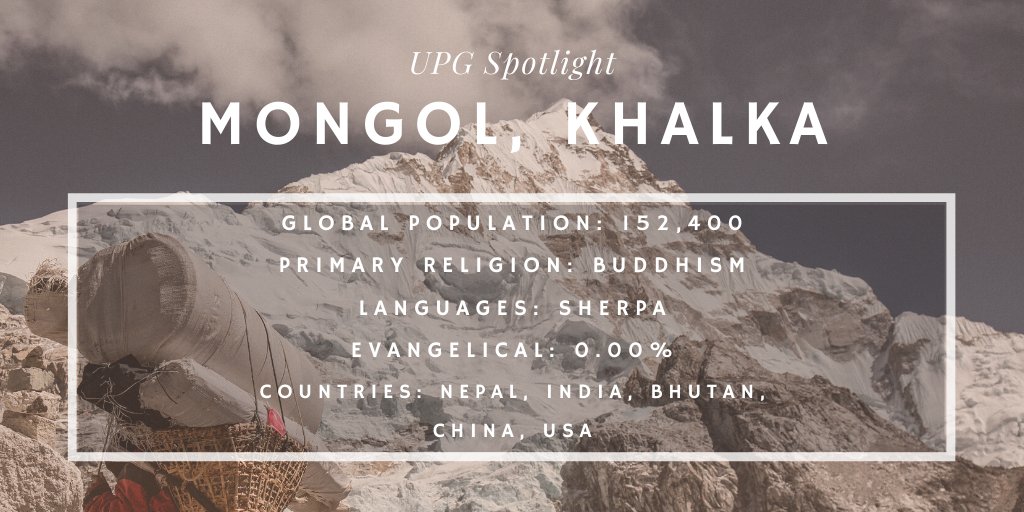 Let us pray powerful prayers for the Unreached. 

"Whatever you ask in my name, this I will do, that the Father may be glorified in the Son. If you ask me anything in my name, I will do it."
(John 14:13-14)
