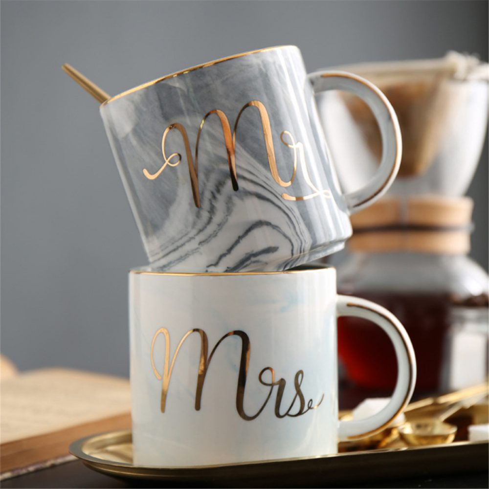 Shazho2's tweet photo. #recipes #household Mr &amp;amp; Mrs Ceramic Mug with Marble Pattern https://t.co/basMn3wNJz https://t.co/rIhMZWwz32