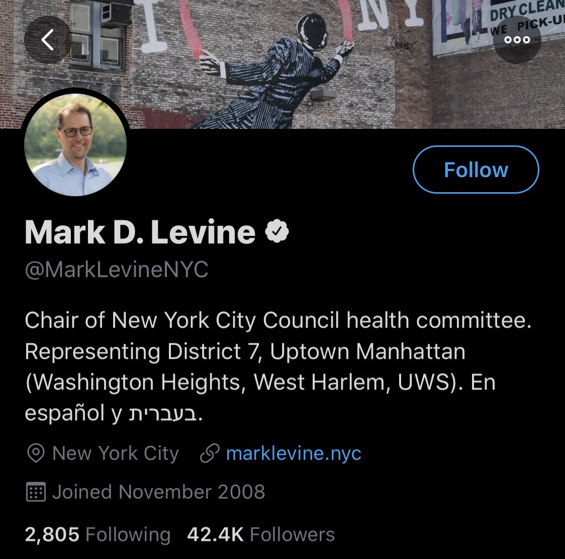 RubinReport's tweet photo. ALERT: Flee NYC immediately.

(Not because of Coronavirus, but because of De Blasio and this guy.) https://t.co/nK1TQ9tR6d