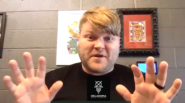 JayBusselle's tweet photo. Powerful training from experienced PROS! 💪💪

Justin Lawrence, owner &amp; operator of the @OklahomaShirtCo. They have an EPIC business and "Shirt of the Month" subscription service.

Words of wisdom: "Consistency and commitment!"

#marketing #screenprinting #tshirts #ShirtLabSummit https://t.co/JuigePsebt