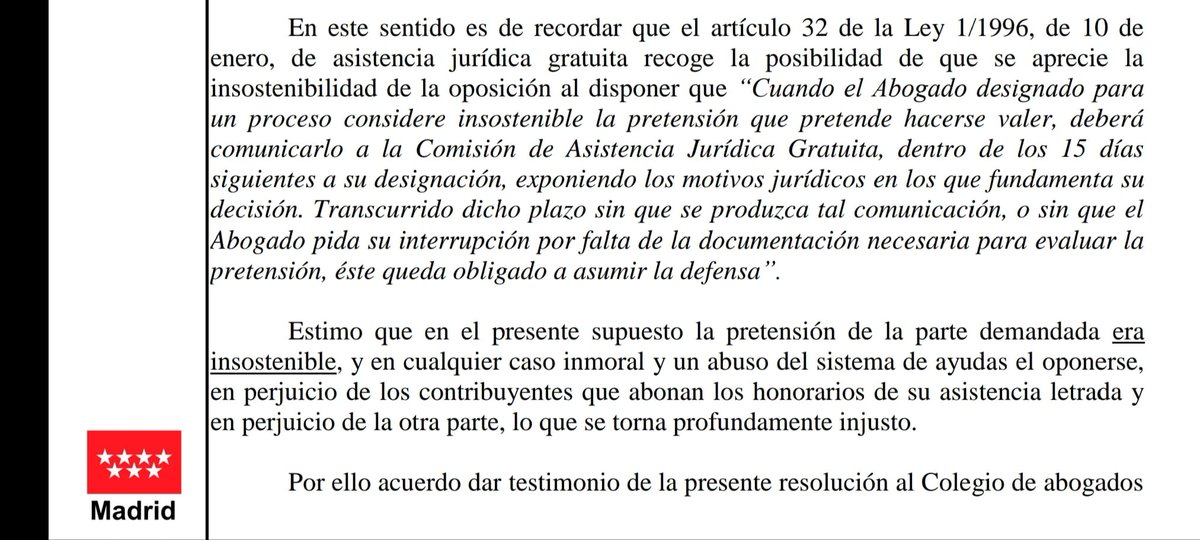 BeatrizDuroA's tweet photo. 😨¿Como es posible que una jueza diga que defenderse en un proceso de desahucio es insostenible e inmoral?  
La defensa de familias que van a ser desahuciadas por bancos, fondos buitre o la Sareb (banco creado con dinero público para rescatar a la banca privada) es siempre moral https://t.co/ZKoD0ugUFL
