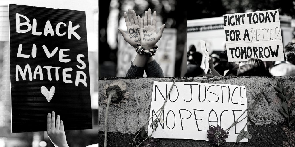 LWV's tweet photo. We come to the table as allies focused on creating systemic change, starting with unjust policing. We join people of every race, religion, and ethnic background, who kneel in solidarity with the Black community with the same message—Black Lives Matter. https://t.co/H4Kx13XfJv https://t.co/PmU9Ceyjuw