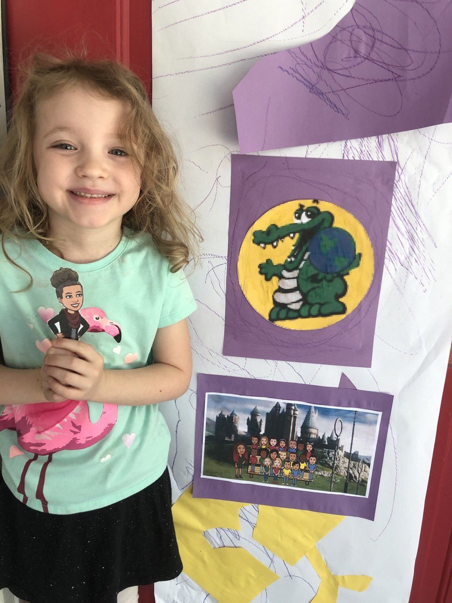 Some #kindergators have been showing some school sprirt!!