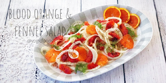 YogicFoods's tweet photo. Blood Orange Fennel Salad for Svadishthana, Sacral Chakra by YogicFoods. Recipe and Health Benefits on the blog https://t.co/T13pdOOrtj Enjoy! SatNam &amp; Namaste #Vegan #GlutenFree #SugarFree #YogicFoods #chakrafood #easy2bvegan #veganeats #summersalad #eatwellbewell #eatinghealthy https://t.co/LtO0w9INzI