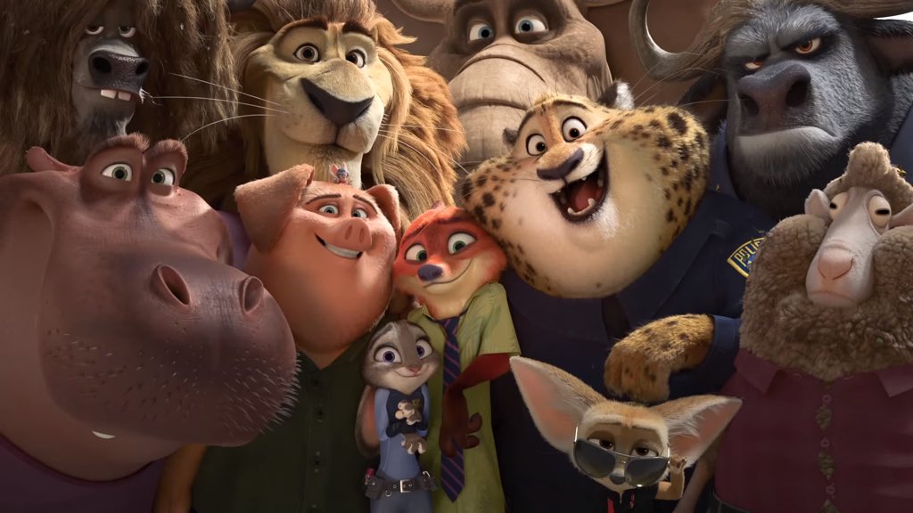 Everyone should watch Zootopia, it’s message is more relevant now then ever. The protagonists in the film deal with stereotyping, racism, &amp; prejudices. They learn to not judge someone off their race or skin color and to try everything to be good. It’s a perfect movie, honestly.