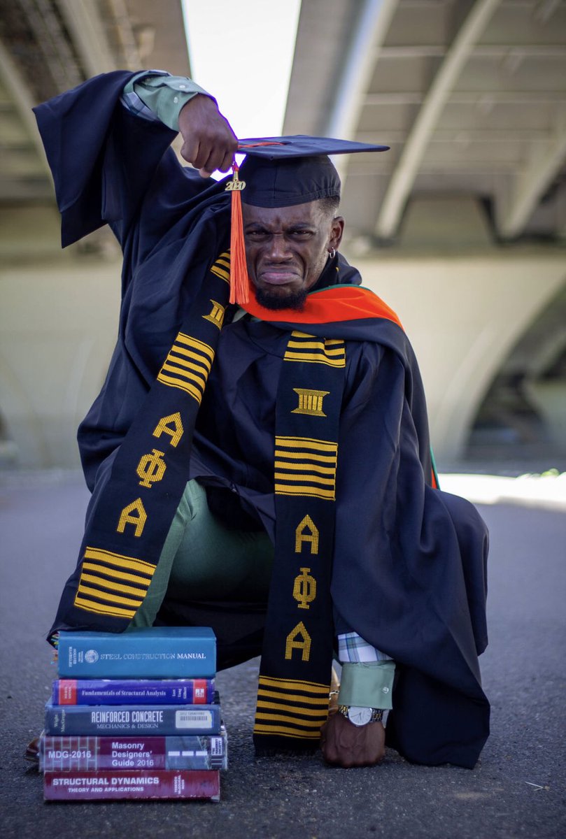 ItsNot_BRANDON's tweet photo. Some Positive Imagery for the TL. Master of Science in Civil Engineering, Concentration in Structural Engineering from the University of North Carolina at Charlotte ✅ ✊🏿✊🏾✊🏽👨🏾‍🎓 https://t.co/mpPqdt6FrJ