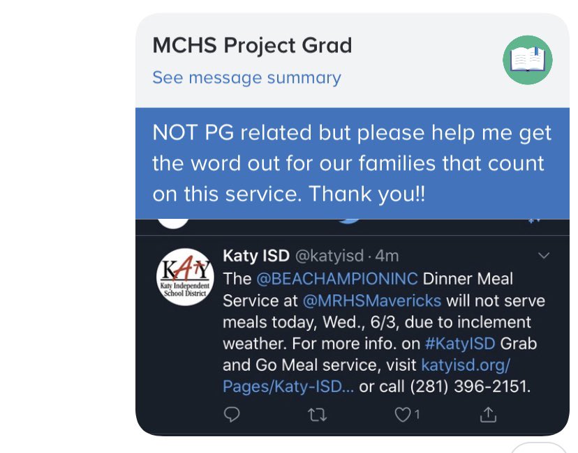 IMPORTANT!!
Please read if you use the dinner meal service at Morton Ranch....