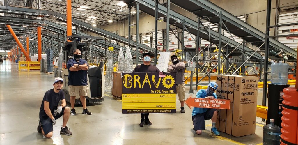 JohnnyR_THD5642's tweet photo. The recognition train is rolling. โCheers for peersโ ๐ฏ out here recognizing Dario, Gerald and Juan for their outstanding work ethic . #5642 #ibelieve #VOAteam @camilo_5520 @flo_thd @GregM_THD @CarvajalRDC5642 @RobertDMillerT1 @LourdesThd @EliasDelgadopty https://t.co/2BwBNJUzaD