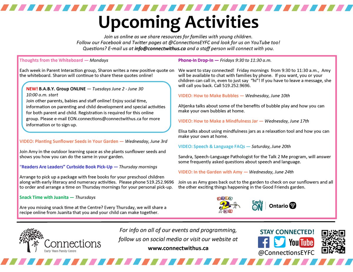 Connections Early Years Family Centre on Twitter: "In case you Connections Early Years Family Centre on Twitter: "In case you