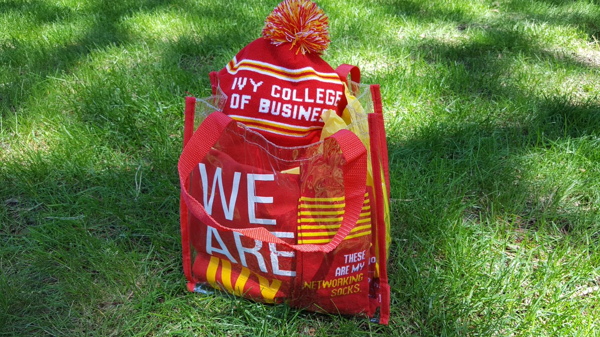 IvyIowaState's tweet photo. Online orientation begins this week for new @IowaStateU #Cyclones. Ivy students, check the mail for a special welcome packet and enter for a chance to win this swag bag!
1. Follow @ISU_CoB
2. Tag us in an orientation photo with #IowaStateORI
We will draw for a winner on 6/30. https://t.co/NX7CS2OIVK