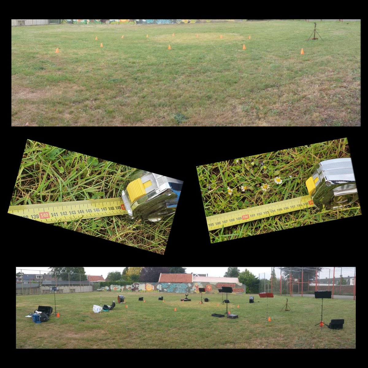 En vanavond hebben ook wij voor het eerst weer mogen repeteren! Niet compleet in de bezetting, maar wel weer samen.
Buiten, met toestemming, volgens protocol. Op 1.5 meter voor het slagwerk, op 2 meter voor de blazers.

Erg onwennig maar wat was het heerlijk!!!