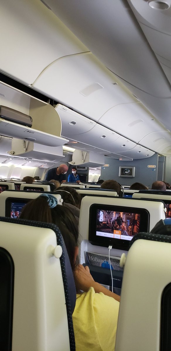 BettyBoopsy78's tweet photo. @KLM what happened to social distancing? You have a fully booked flight from ATL to AMS with no respect for people's health. I am not worried about me, my concern is for the middle aged lady next to us. Very disrespectful! https://t.co/ji2QL5UdSf